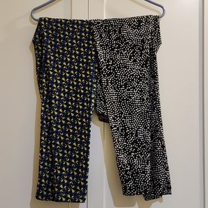 Lu LaRoe leggings set of 2!